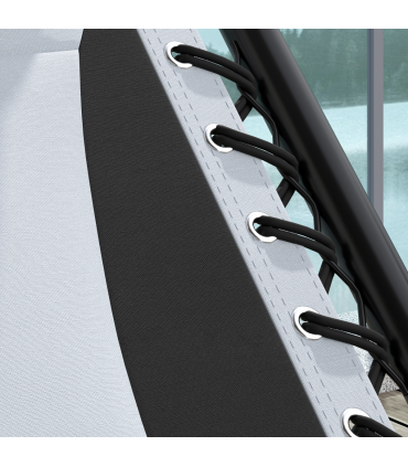 Outsunny 2 Pcs Zero Gravity Lounger Chair, Folding Reclining Chair, Grey