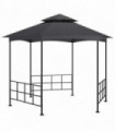 vidaXL Gazebo with Sidewalls 3.1x2.7 m Anthracite