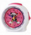 Ravel Childrens Time Teacher Alarm Clock White/Panda RC034.2