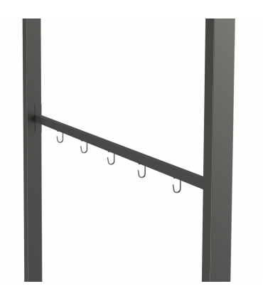 Outsunny 2.2 x 1.5 m BBQ Gazebo Tent Sun Shade with Canopy and 10 Hooks, Beige