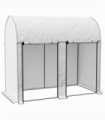 Outsunny 200 x 100 x 178cm Small Tomato Greenhouse with Roll-up Zipped Doors
