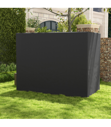 Outsunny 240x133cm 3-Seat Outdoor Garden Swing Chair Cover Water UV Resistant