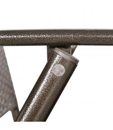 Outsunny 2pcs Rattan Chair Foldable Garden Furniture w/ Armrest Steel Frame