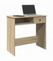 vidaXL Desk Sonoma Oak 80x40x75 cm Engineered Wood