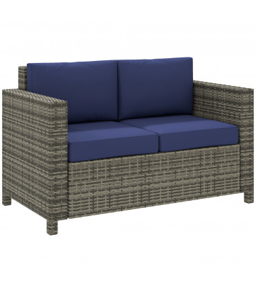 Quality Outdoor Double Seat Sofa - Comfortable Relaxation for Gardens