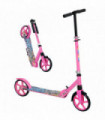 AIYAPLAY Kids Scooter, Foldable Kick Scooter w/ Adjustable Handlebar, Pink