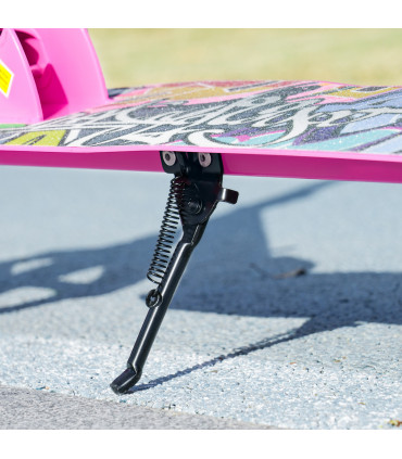 AIYAPLAY Kids Scooter, Foldable Kick Scooter w/ Adjustable Handlebar, Pink