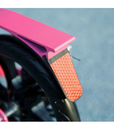 AIYAPLAY Kids Scooter, Foldable Kick Scooter w/ Adjustable Handlebar, Pink