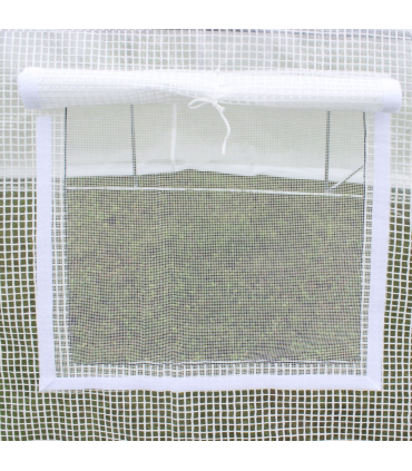 Outsunny 3 x 2 x 2m Replacement Greenhouse Cover w/ Windows, White