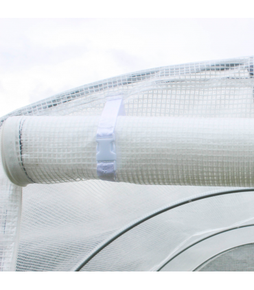 Outsunny 3 x 2 x 2m Replacement Greenhouse Cover w/ Windows, White