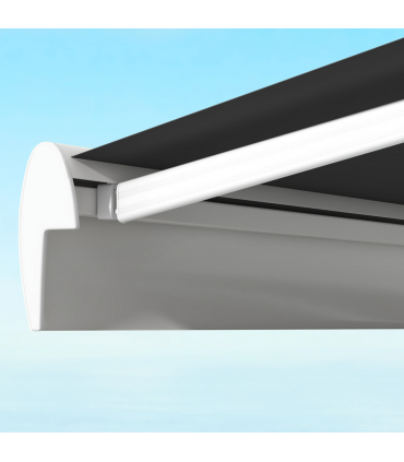 Outsunny 3 x 2.5m Electric Retractable Awning Sun Canopies for Door Window