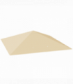 Outsunny 3 x 3(m) Gazebo Canopy Replacement Cover with Drain Holes, Beige