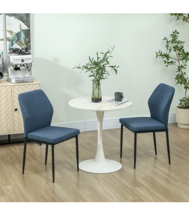 Stylish Velvet Dining Chairs - Ergonomic Support & Space-Saving Design