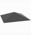 Outsunny 3 x 3(m) Gazebo Canopy Replacement Cover with Drain Holes, Grey