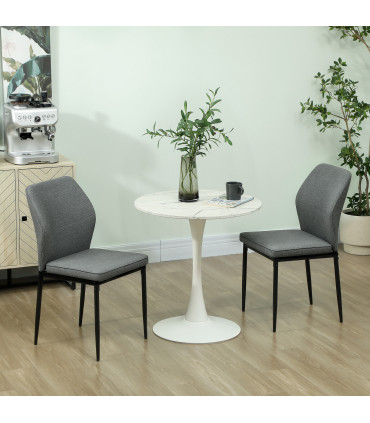 Stylish Velvet Dining Chairs - Ergonomic Support & Space-Saving Design