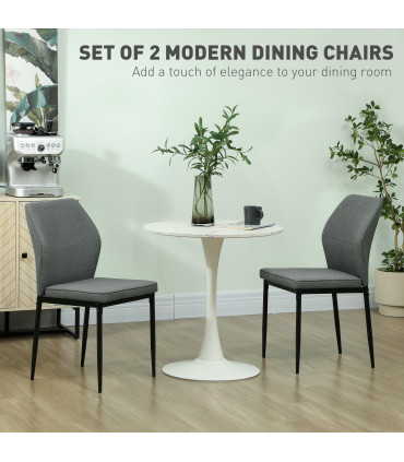 Stylish Velvet Dining Chairs - Ergonomic Support & Space-Saving Design
