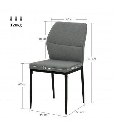 Stylish Velvet Dining Chairs - Ergonomic Support & Space-Saving Design