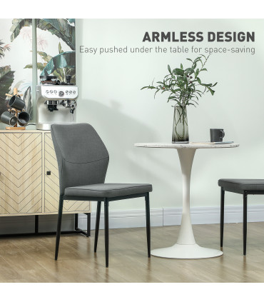 Stylish Velvet Dining Chairs - Ergonomic Support & Space-Saving Design