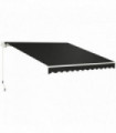 Premium Hand Crank Canopy Awning - Adjustable, Lightweight Protection