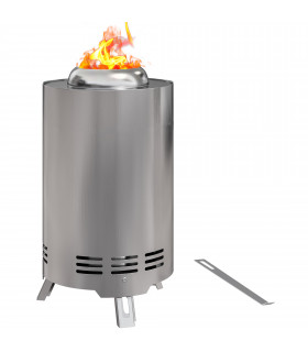 Premium Smokeless Outdoor Fire Pit - Stylish Design & Durability