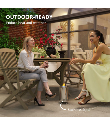 Premium Smokeless Outdoor Fire Pit - Stylish Design & Durability