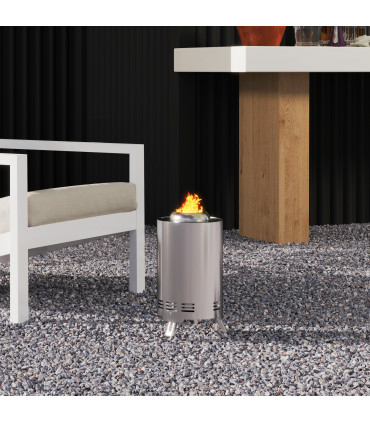 Premium Smokeless Outdoor Fire Pit - Stylish Design & Durability