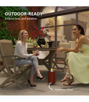 Premium Smokeless Outdoor Fire Pit - Stylish Design & Durability