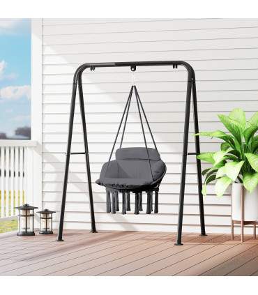 Stylish Hanging Chair with Cushion - Comfort for Indoor & Outdoor Relaxation