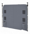 Beige Sidewall Panel for 3x3m Gazebo - Durable Oxford Fabric with Storage