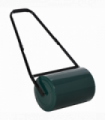 Outsunny 30cm Metal Lawn Roller-Deep Green