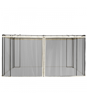 Outsunny 352 x 207cm Universal Replacement Gazebo Mesh Netting Screen Walls