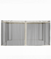 Outsunny 352 x 207cm Universal Replacement Gazebo Mesh Netting Screen Walls