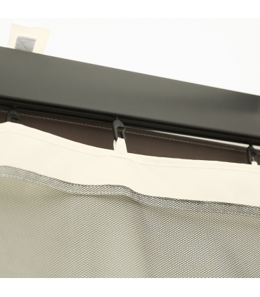 Outsunny 352 x 207cm Universal Replacement Gazebo Mesh Netting Screen Walls