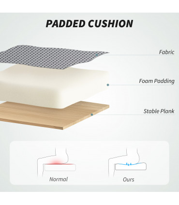 HOMCOM Draughtsman Chair, Mesh Ergonomic Drafting Chair, Grey