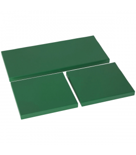 Outsunny 3PCs Rattan Garden Seat Cushions Pads for Patio Furniture Green