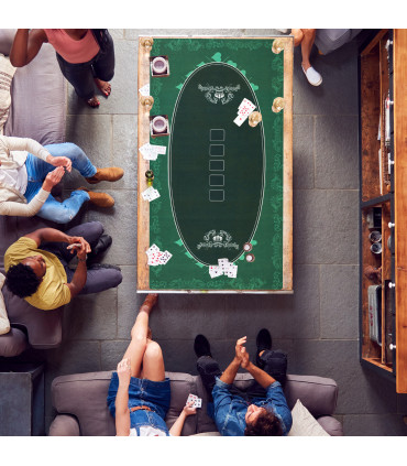 Outsunny 3ft Folding Camping Table with 2 Adjustable Height, White