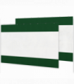 Outsunny 3x2m Side Panels with Large Window, for 3(m) Long Pergola, Green