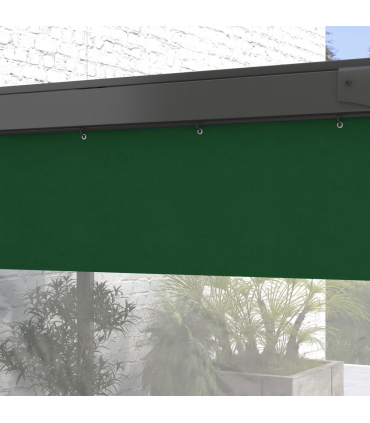 Outsunny 3x2m Side Panels with Large Window, for 3(m) Long Pergola, Green