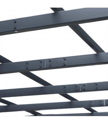 Outsunny 3x3 m Metal Pergola, 300Lx300Wx230H cm-Black