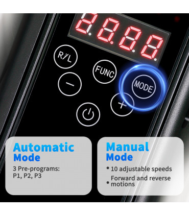 SPORTNOW Under Desk Elliptical Machine Pedal Exerciser w/ 10 Speeds, Black