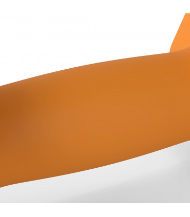 SPORTNOW Set of 2 Hexagonal Dumbbells Weights Pair, 2 x 1.5kg, Orange