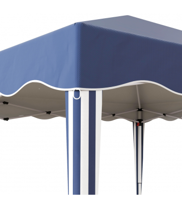 Outsunny 3x3(m) Pop Up Gazebo Marquee Tent for Garden w/ Carry Bag Blue