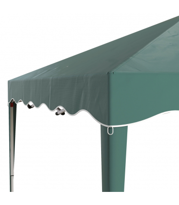 Outsunny 3x3(m) Pop Up Gazebo Marquee Tent for Garden w/ Carry Bag Green