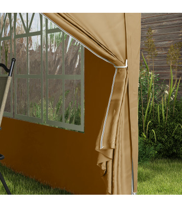 Outsunny 3x3(m) Pop Up Gazebo Party Tent Canopy Marquee with Storage Bag