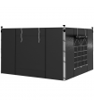 Outsunny 3x3(m) or 3x6m Pop Up Gazebo Side Panels Replacement, 2 Pack, Black