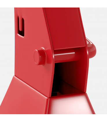 HOMCOM 2 Ton Axle Stands, Adjustable Car Jack Stands, Pack of 2, Red