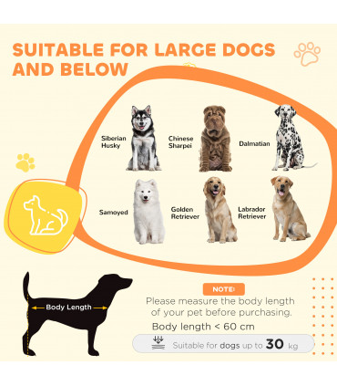 PawHut Dog Crate Furniture with Anti-Chew Resistant Mesh for Large Dogs