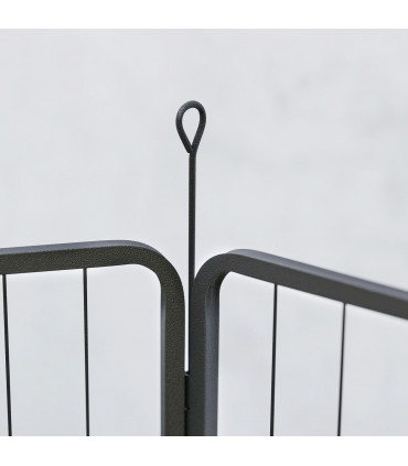 Durable Six-Panel Portable Pet Enclosure - Versatile Indoor/Outdoor Use