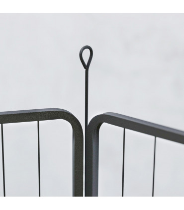 Foldable Steel Pet Enclosure - Secure Space for Pets - Versatile Design