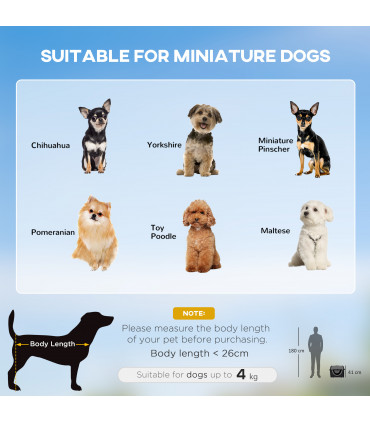 PawHut Folding Fabric Soft Pet Crate Dog Cat Travel Carrier Cage